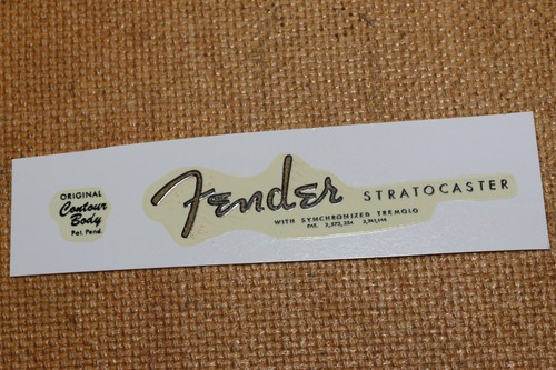 Fender 1960 vintage - fender®, 1960-61'