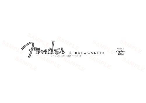 Fender stratocaster silver 60s - fender,